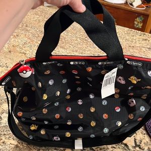 Pokémon Dot Lesportsac Deluxe EZ CARRY tote